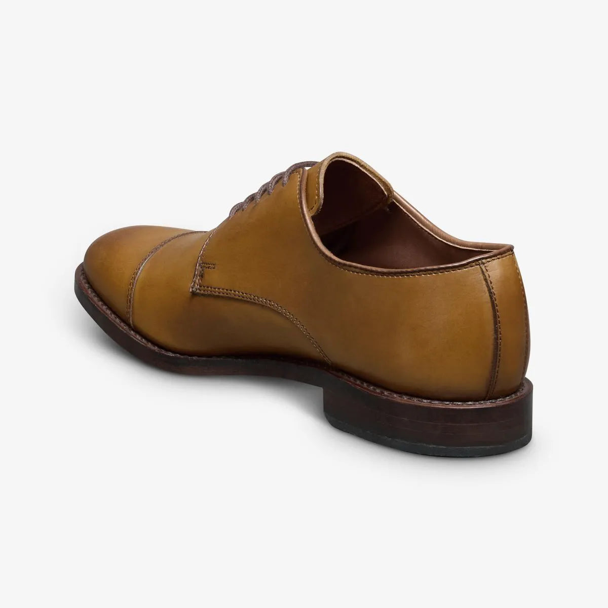 Park Avenue Cap-toe Derby Dress Shoe - Walnut Leather