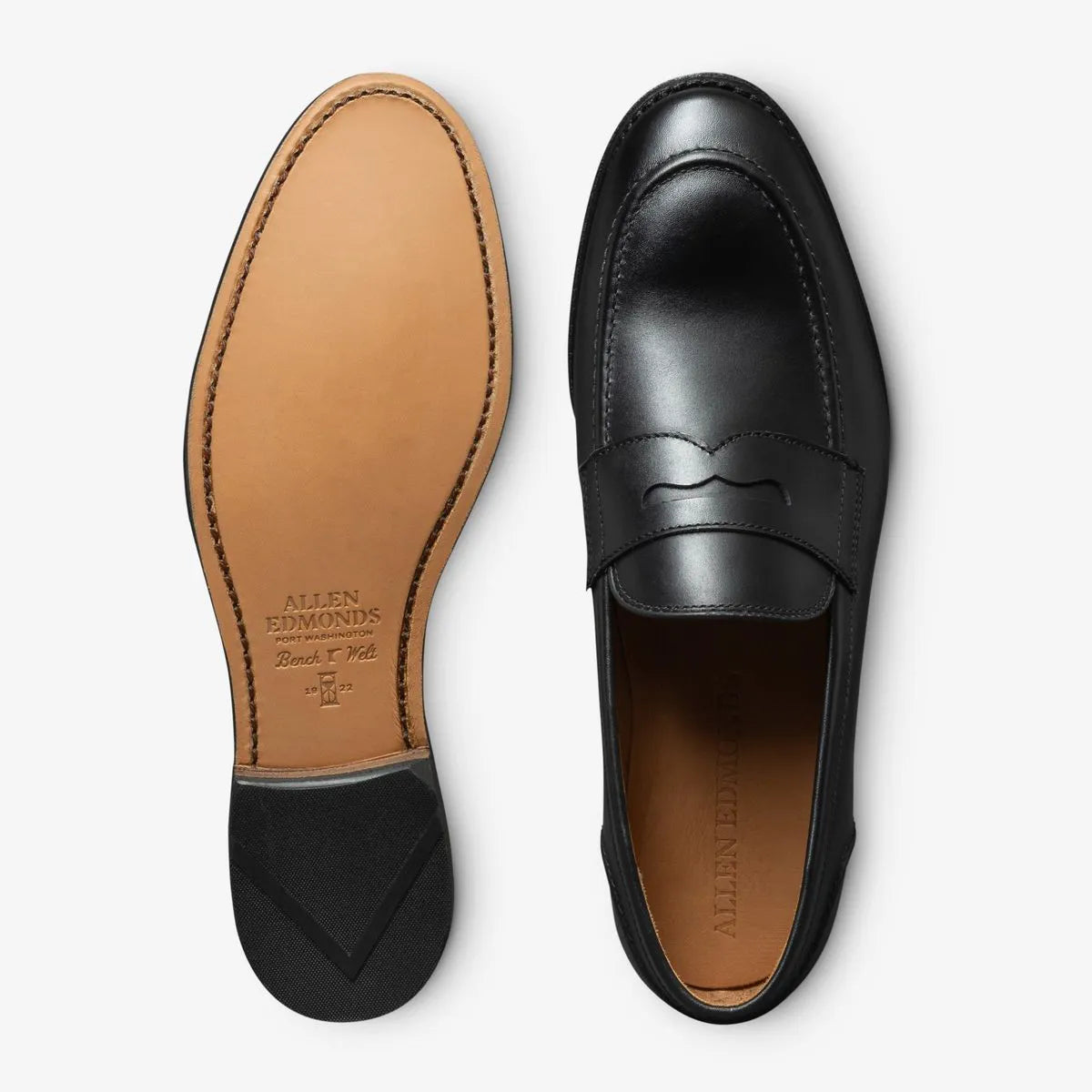 Randolph 2.0 Penny Loafer - Black Leather