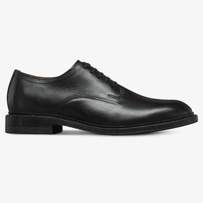 Trevor Plain-toe Derby Shoe - Black Leather
