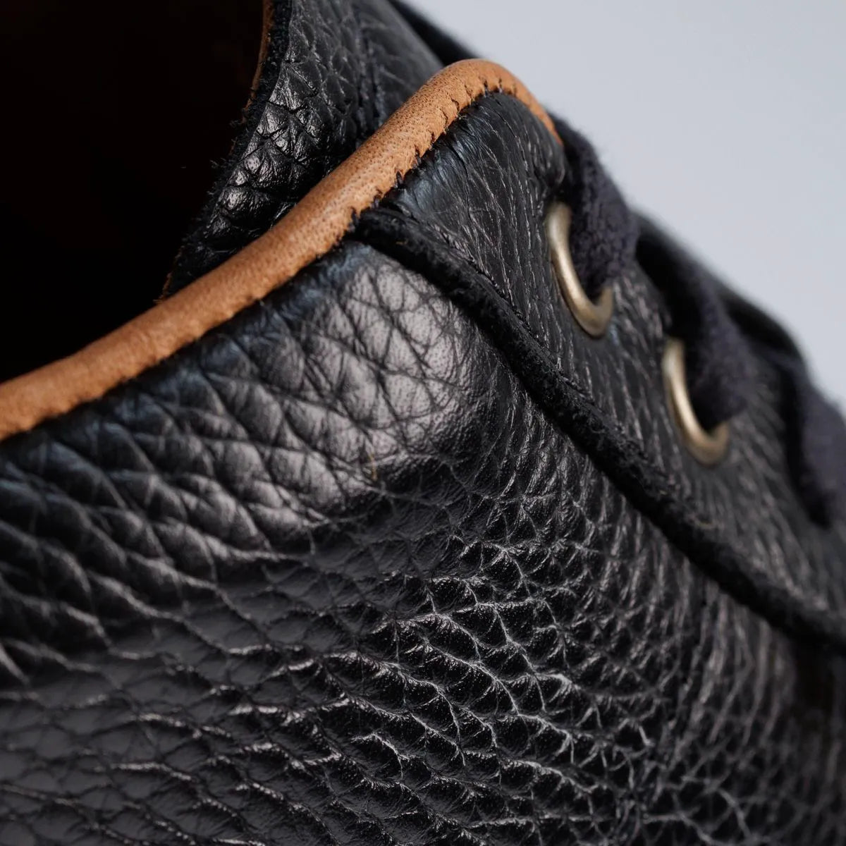 Pines Derby Golf Shoe - Black Leather