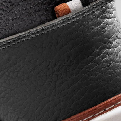 Pines Derby Golf Shoe - Black Leather