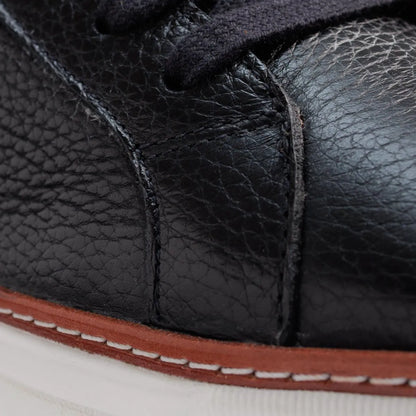 Pines Derby Golf Shoe - Black Leather
