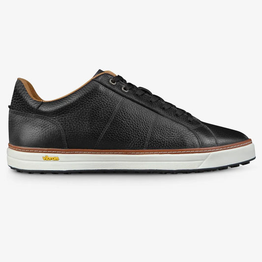 Pines Derby Golf Shoe - Black Leather