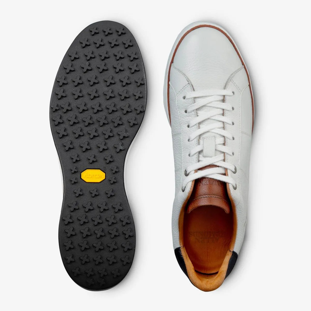 Pines Derby Golf Shoe - White Leather