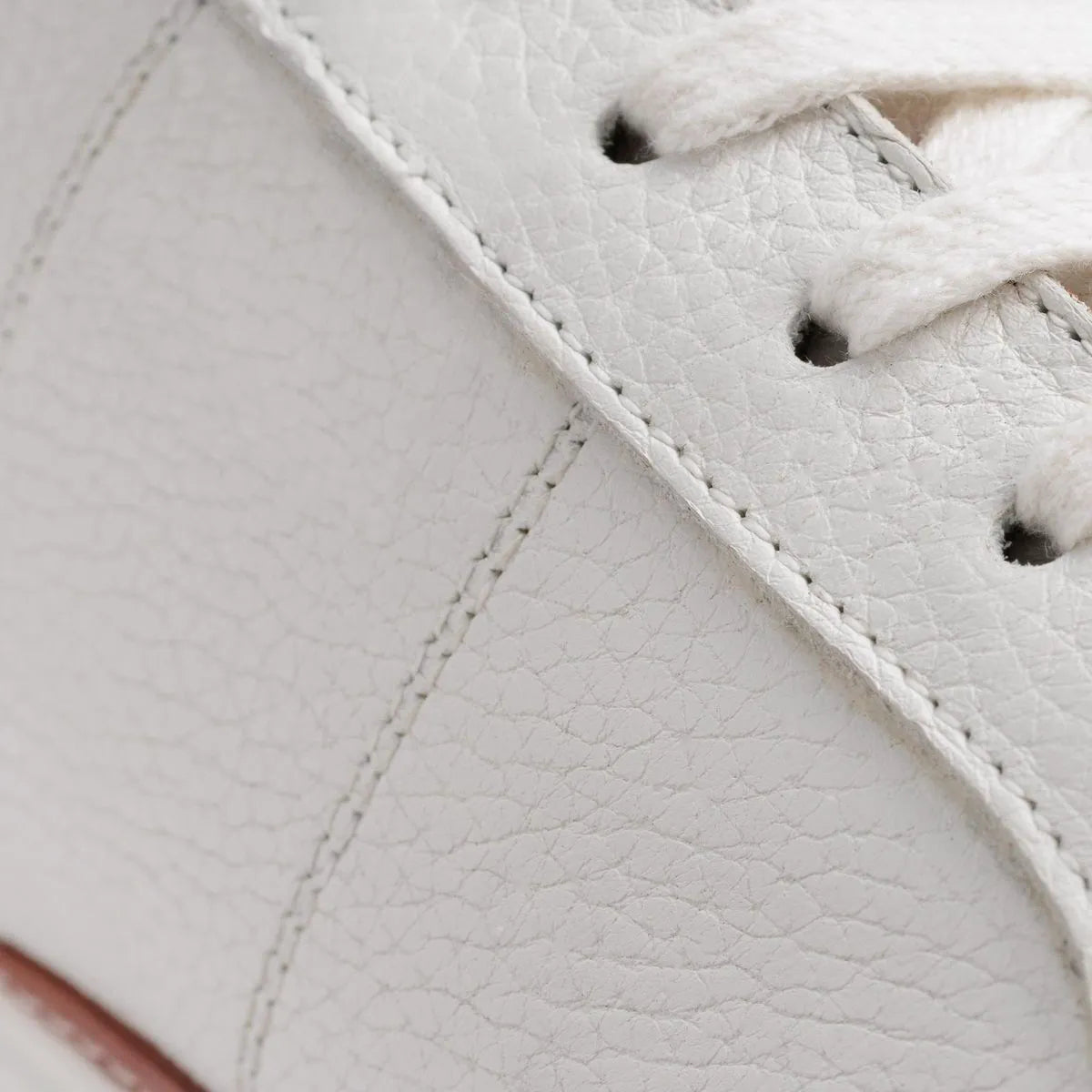 Pines Derby Golf Shoe - White Leather