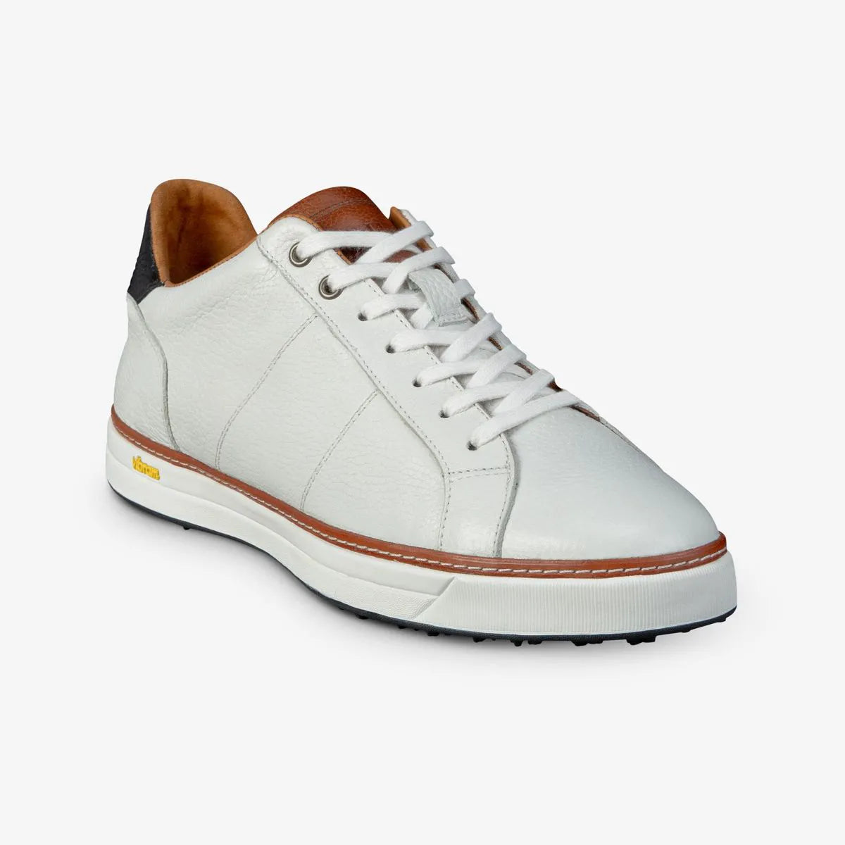 Pines Derby Golf Shoe - White Leather