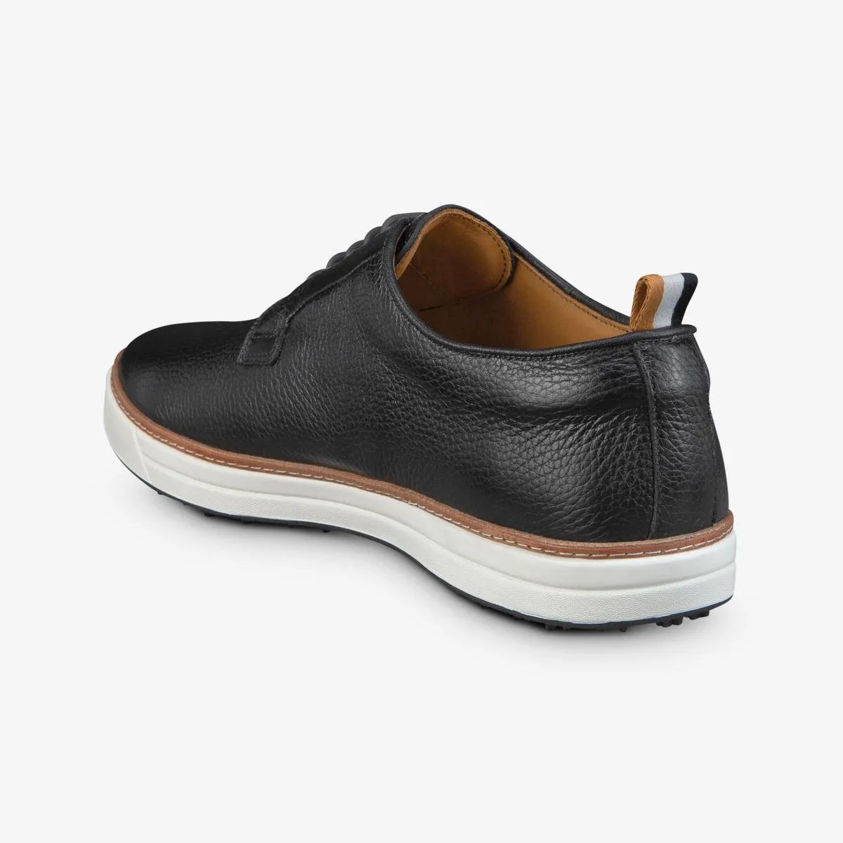 Cypress Derby Golf Shoe - Black Leather