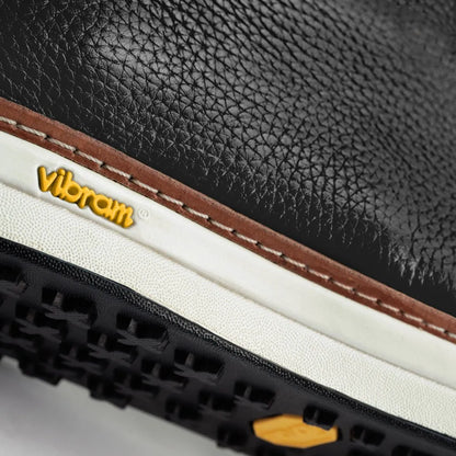 Cypress Derby Golf Shoe - Black Leather