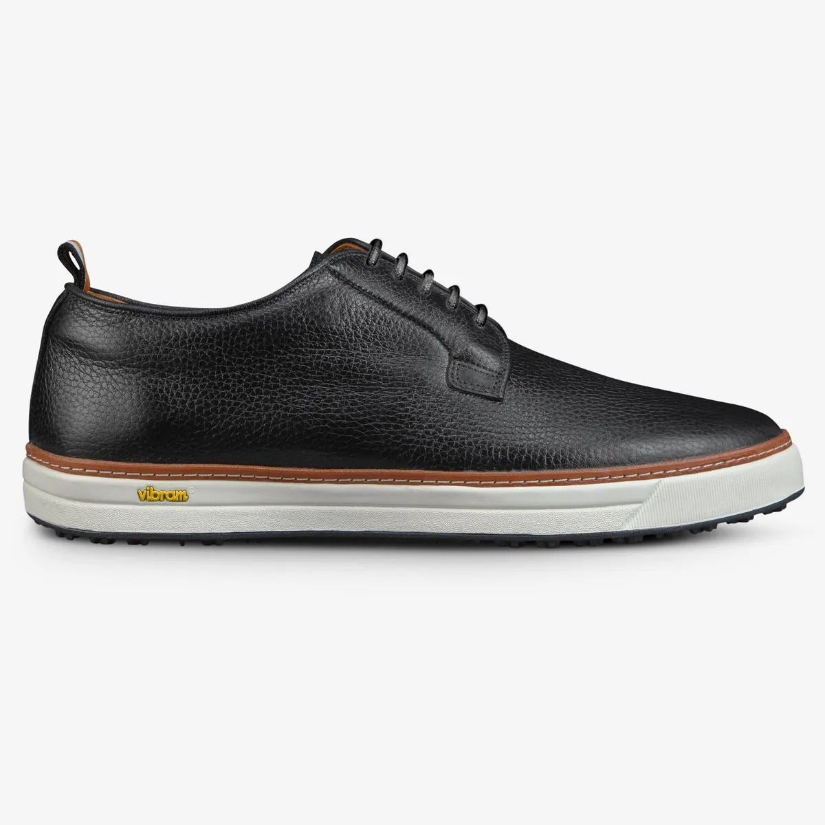 Cypress Derby Golf Shoe - Black Leather