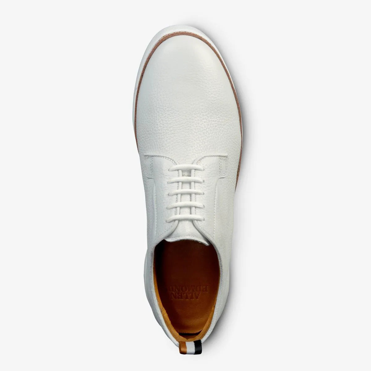Cypress Derby Golf Shoe - White Leather