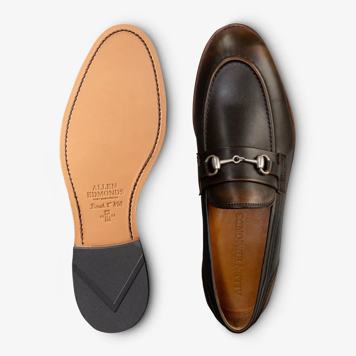 Factory Second Randolph Bit Penny Loafer - Vintage Hickory Leather