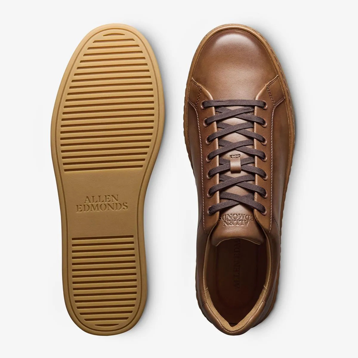 Barnes Lace-up Sneaker - Coffee Leather