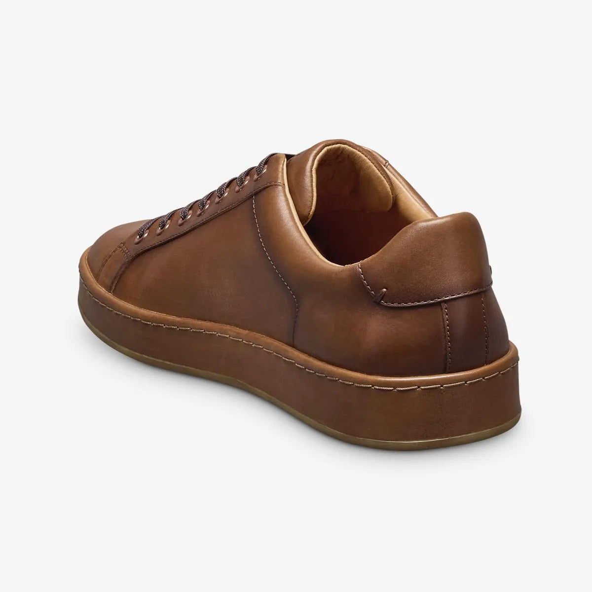 Barnes Lace-up Sneaker - Coffee Leather