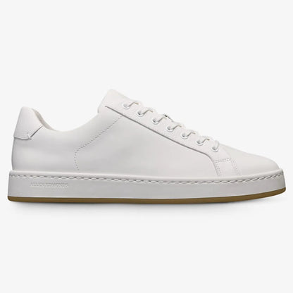 Barnes Lace-up Sneaker - White Leather