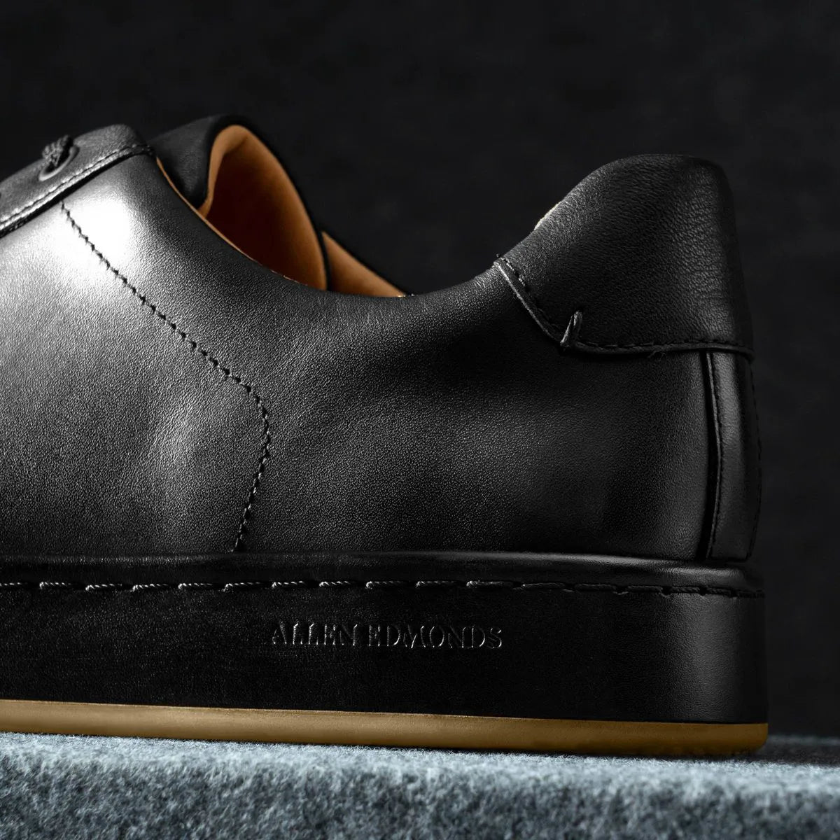 Barnes Lace-up Sneaker - Black Leather