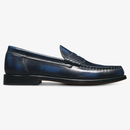 Newman Penny Loafer - Antique Navy Leather