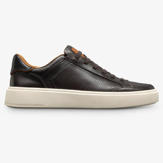 Oliver Slip-on Stretch-lace Sneaker - Espresso Leather