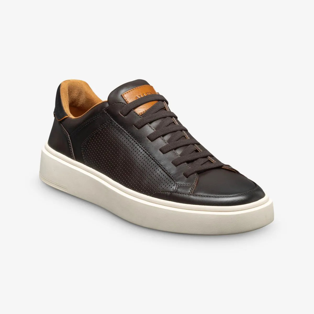 Oliver Slip-on Stretch-lace Sneaker - Espresso Leather