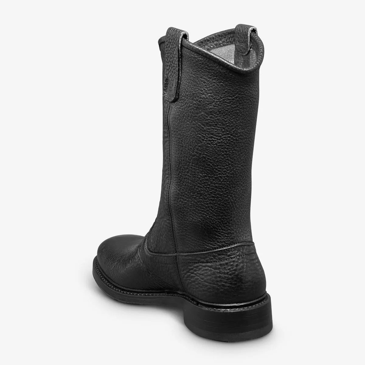 Dallas Roper Boot - Black Leather