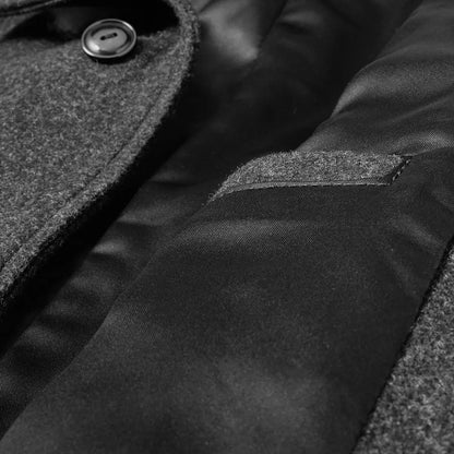 Schott® N.Y.C. Wool Town Coat - Charcoal