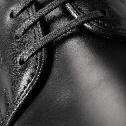 Maxwell Reserve Plain-toe Derby Dress Shoe - Black Leather