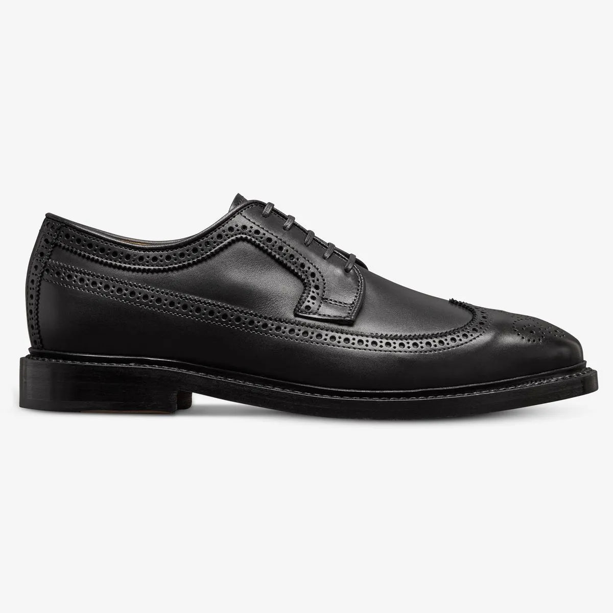 Mason Reserve Wingtip Derby Dress Shoe - Black Leather