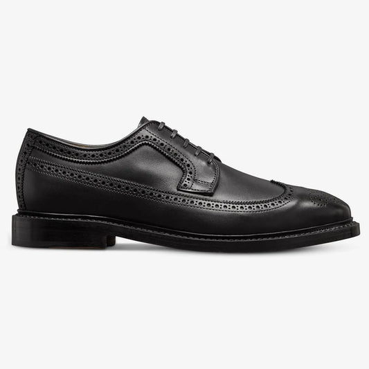 Mason Reserve Wingtip Derby Dress Shoe - Black Leather