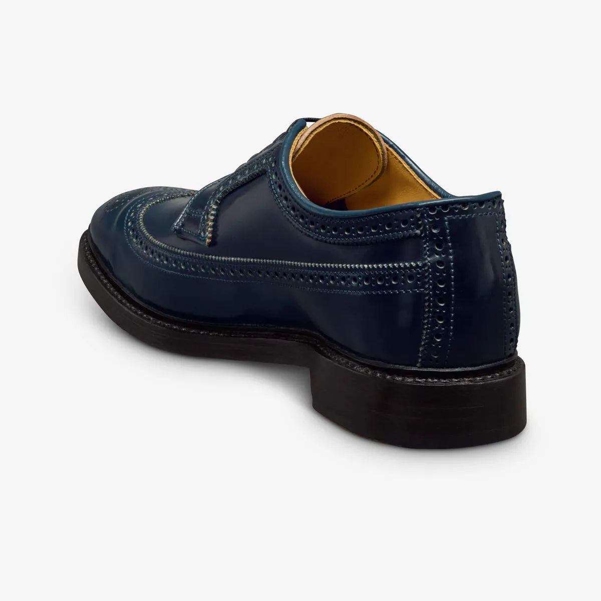 Mason Reserve Wingtip Derby Dress Shoe - Navy Cordovan Leather