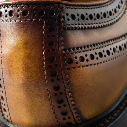 Mason Reserve Wingtip Derby Dress Shoe - Walnut Leather