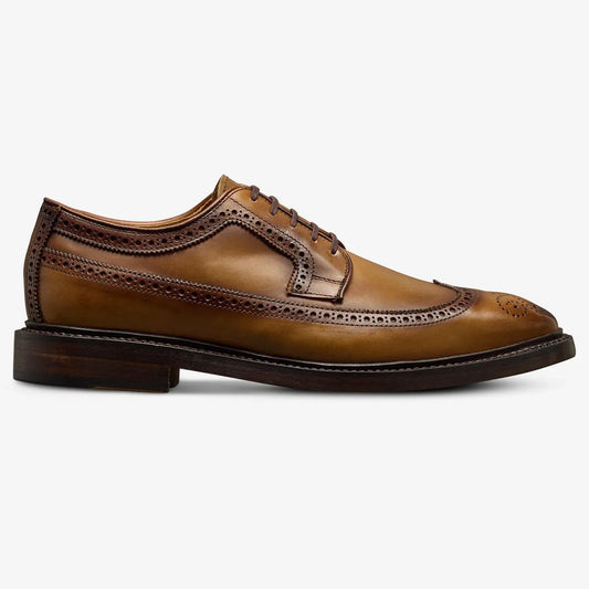 Mason Reserve Wingtip Derby Dress Shoe - Walnut Leather