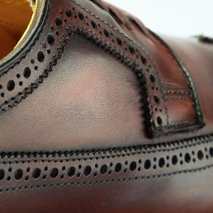 Mason Reserve Wingtip Derby Dress Shoe - Chili Leather