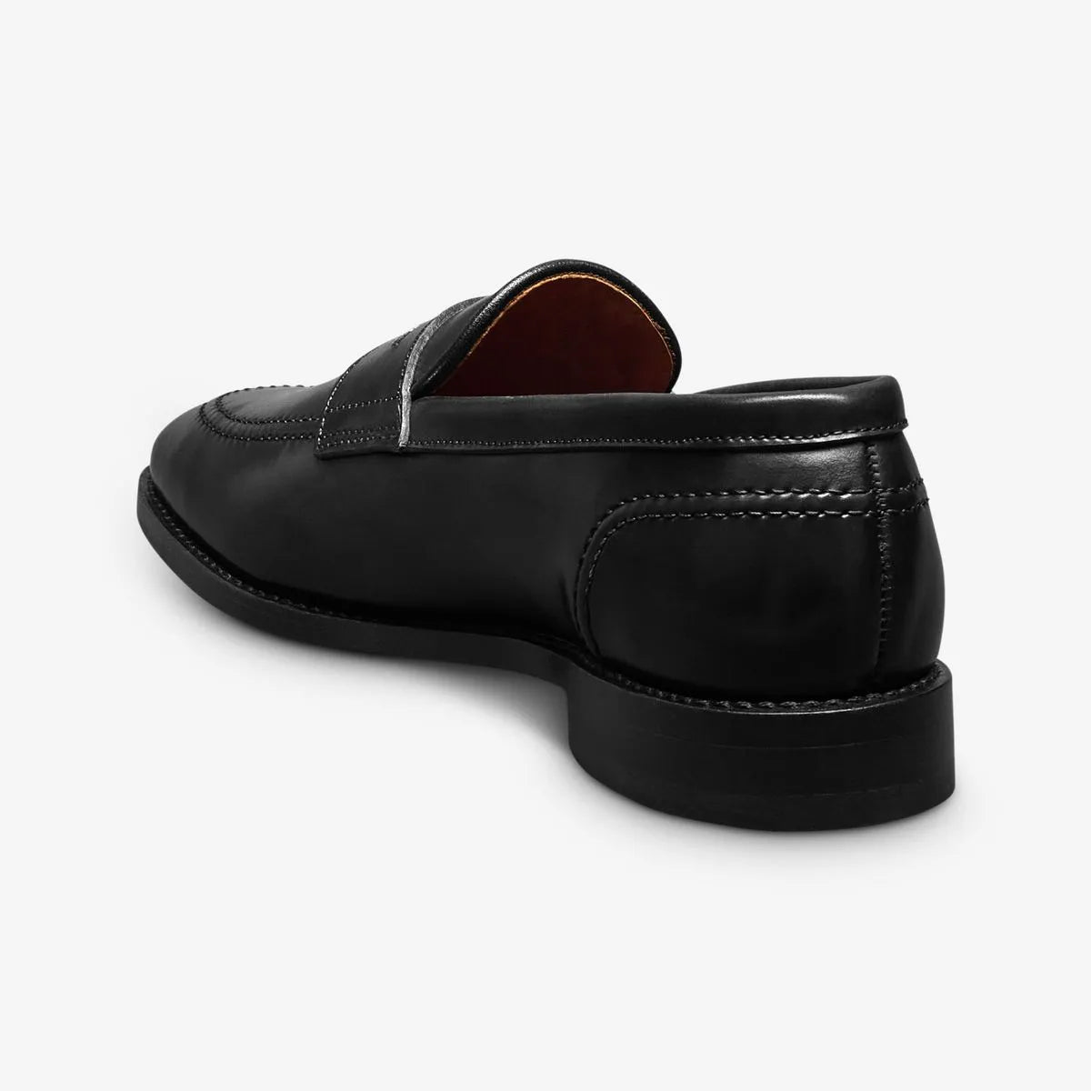 Randolph 2.0 Shell Cordovan Penny Loafer - Black Cordovan Leather