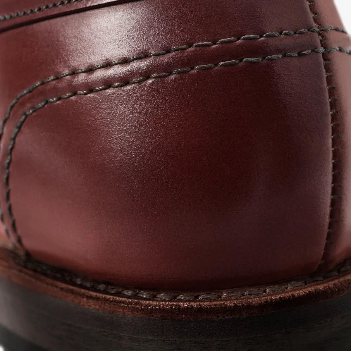 Randolph 2.0 Shell Cordovan Penny Loafer - Chili Cordovan Leather