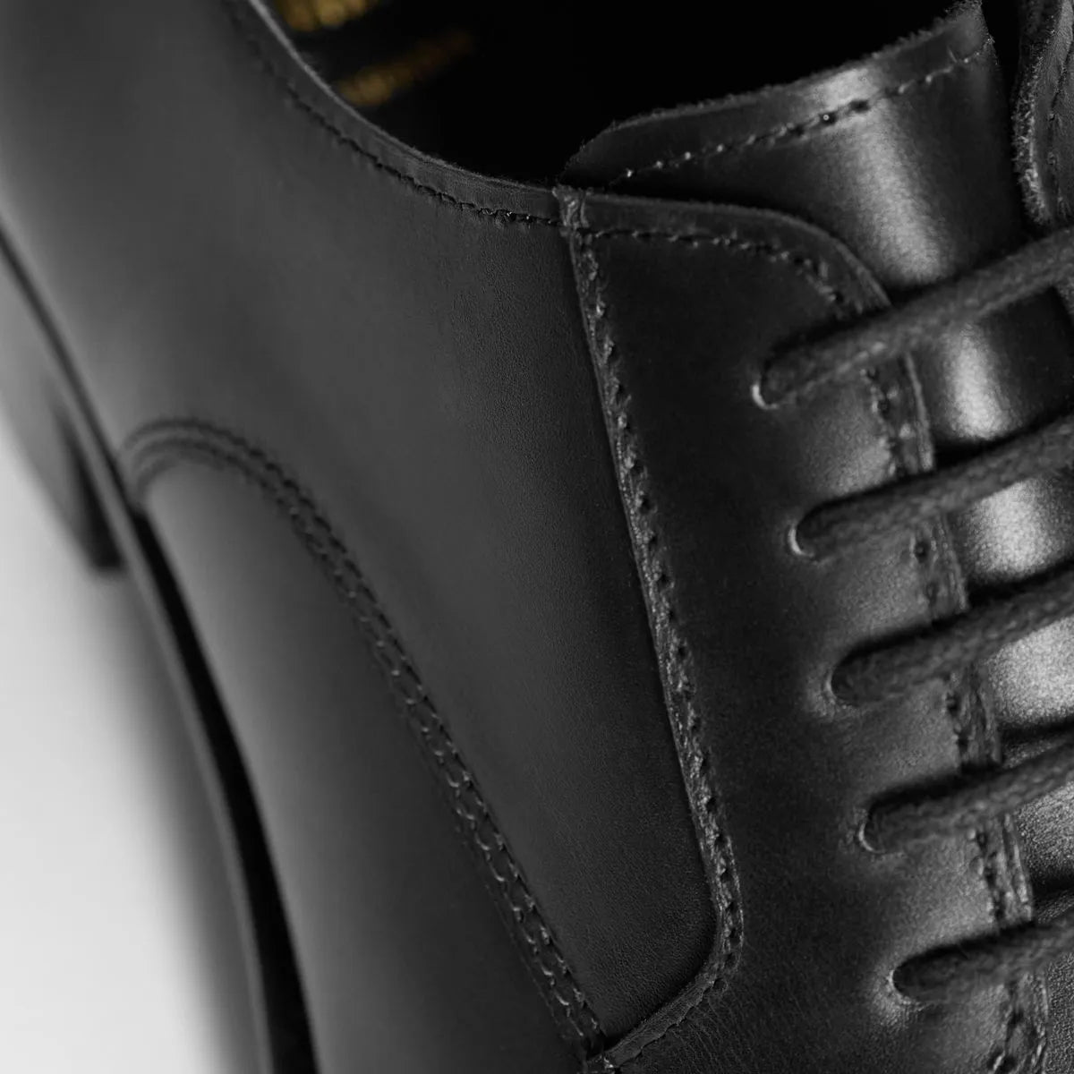 Willy Chavarria by Allen Edmonds Jalisco Split-toe Derby - Black Leather