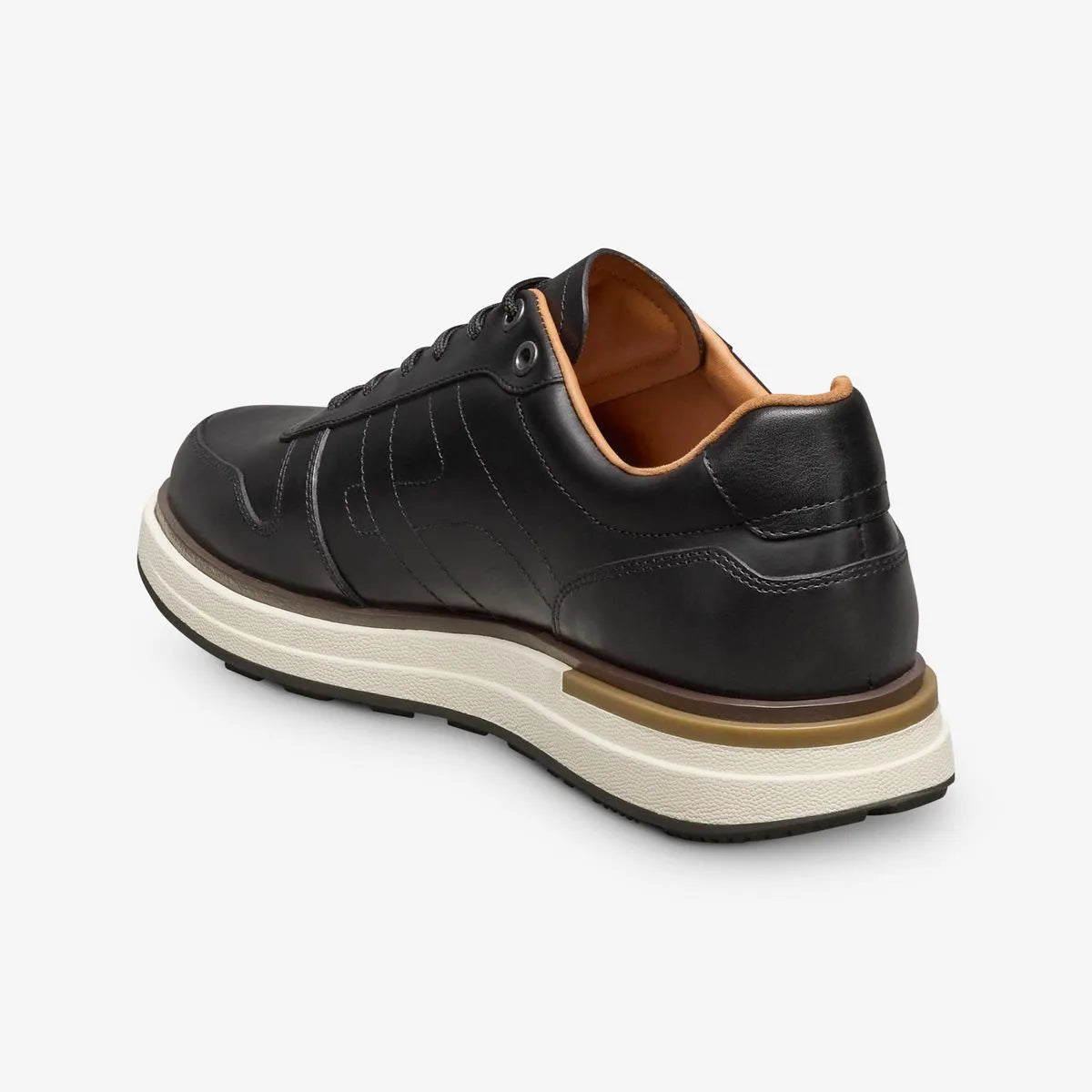 Elliot Lace-up Sneaker - Black Leather