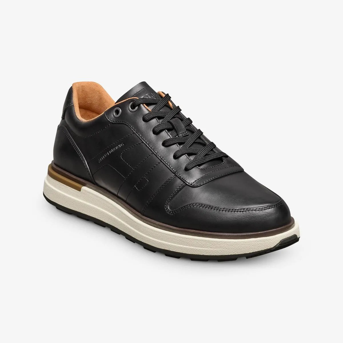 Elliot Lace-up Sneaker - Black Leather
