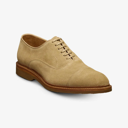 Park Avenue Verse Cap-toe Oxford Dress Shoe - Bone Suede
