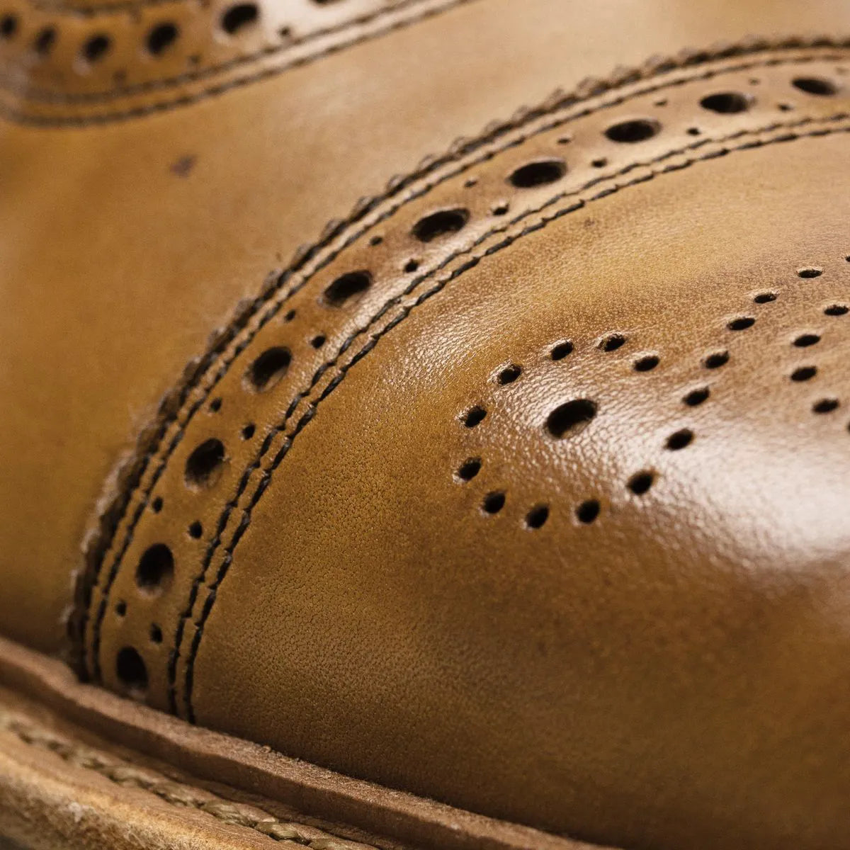 Strand Verse Cap-toe Oxford Dress Shoe - Walnut Leather