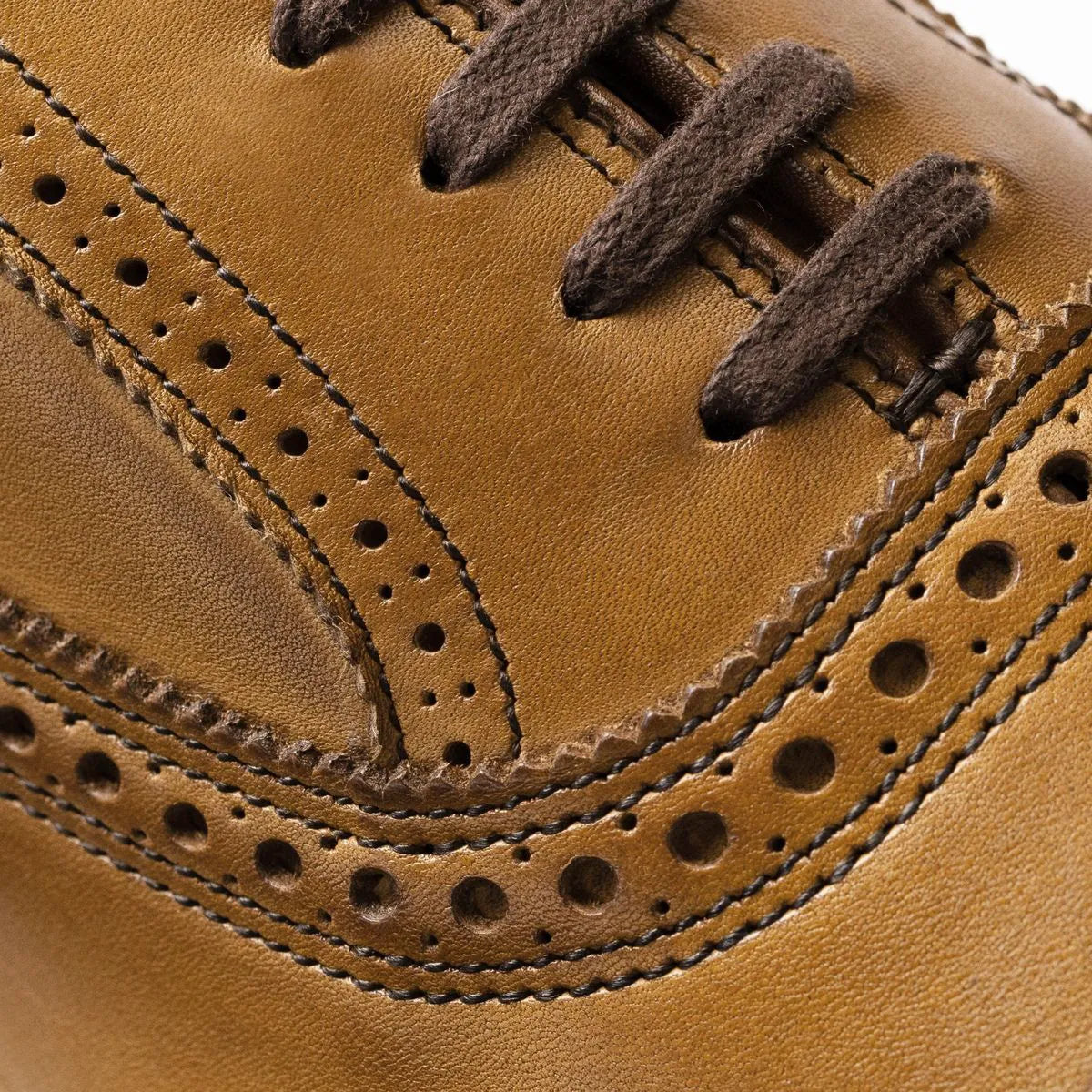 Strand Verse Cap-toe Oxford Dress Shoe - Walnut Leather