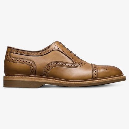 Strand Verse Cap-toe Oxford Dress Shoe - Walnut Leather