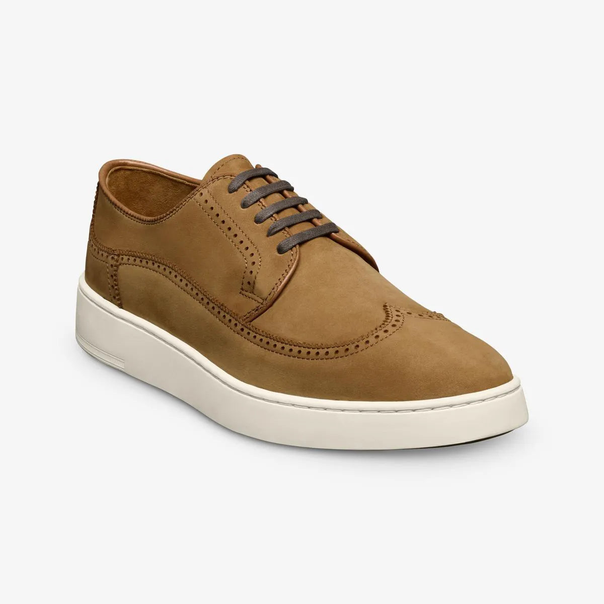 Winston Wingtip Sneaker - Camel Nubuck