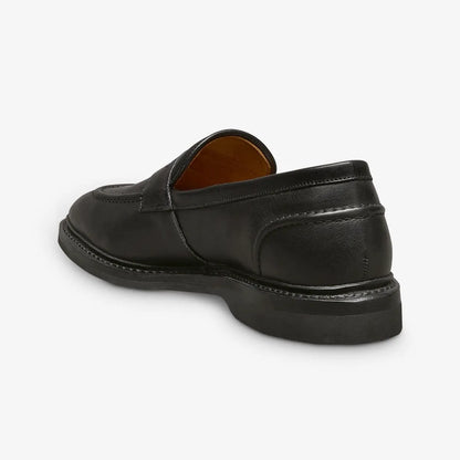 Randolph Verse Penny Loafer - Black Leather