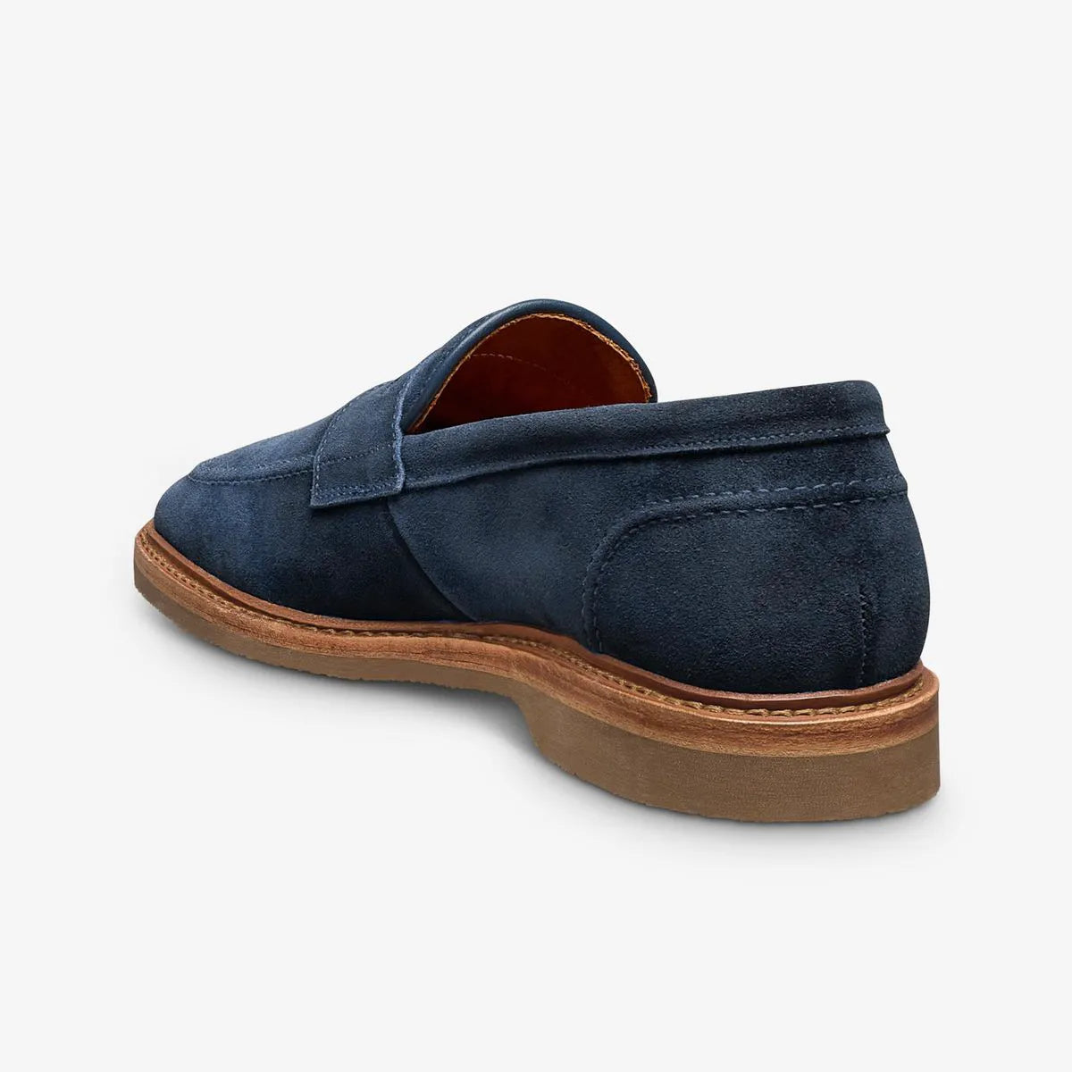 Randolph Verse Penny Loafer - Navy Suede