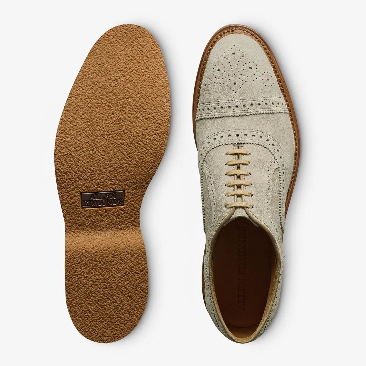 Strand Verse Cap-toe Oxford Dress Shoe - Vapor Suede