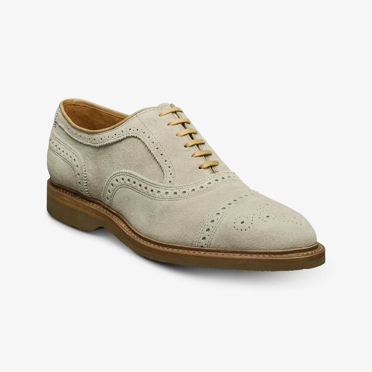 Strand Verse Cap-toe Oxford Dress Shoe - Vapor Suede