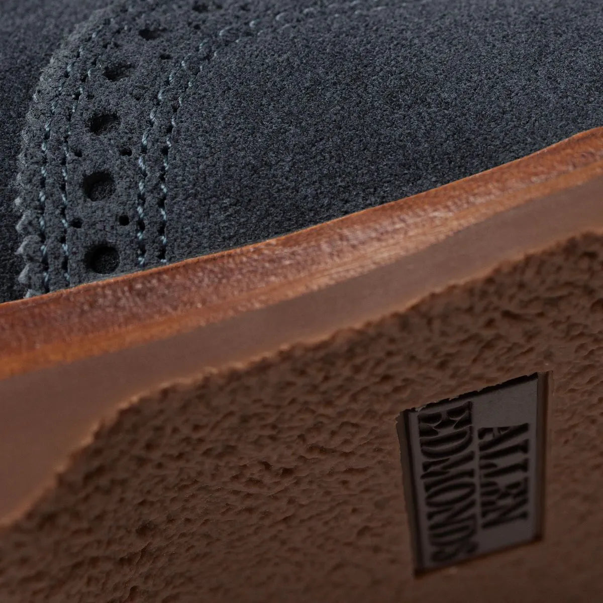 Strand Verse Cap-toe Oxford Dress Shoe - Navy Suede