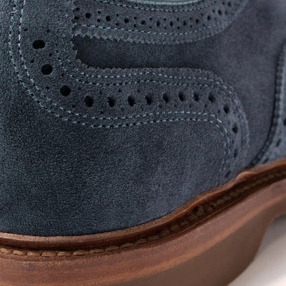 Strand Verse Cap-toe Oxford Dress Shoe - Navy Suede