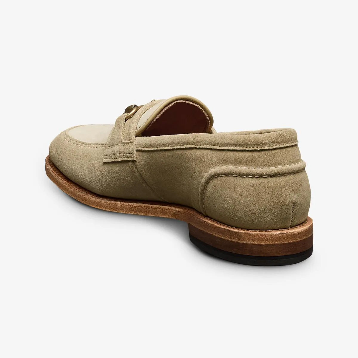 Randolph Bit Loafer - Bone Suede Mix