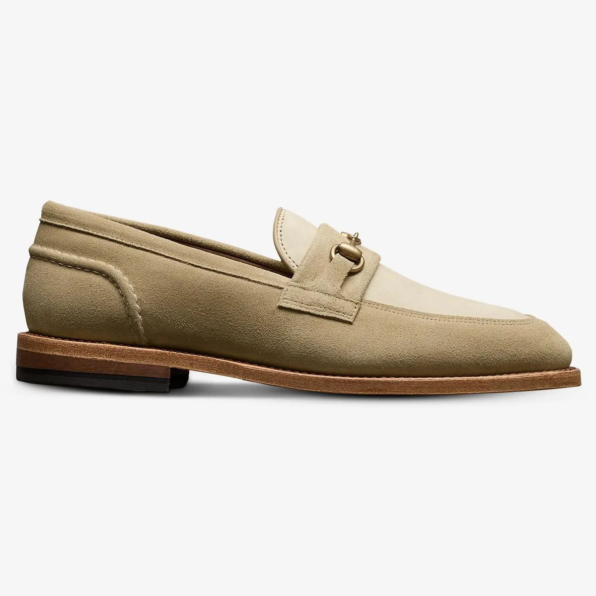 Randolph Bit Loafer - Bone Suede Mix