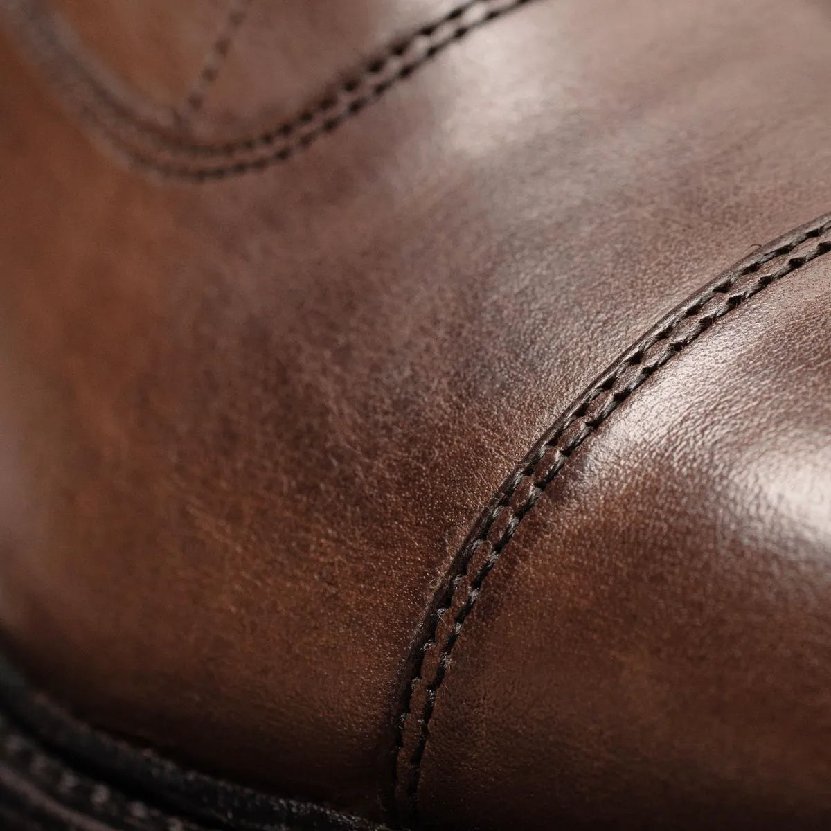 Park Avenue Verse Cap-toe Oxford Dress Shoe - Chili Leather